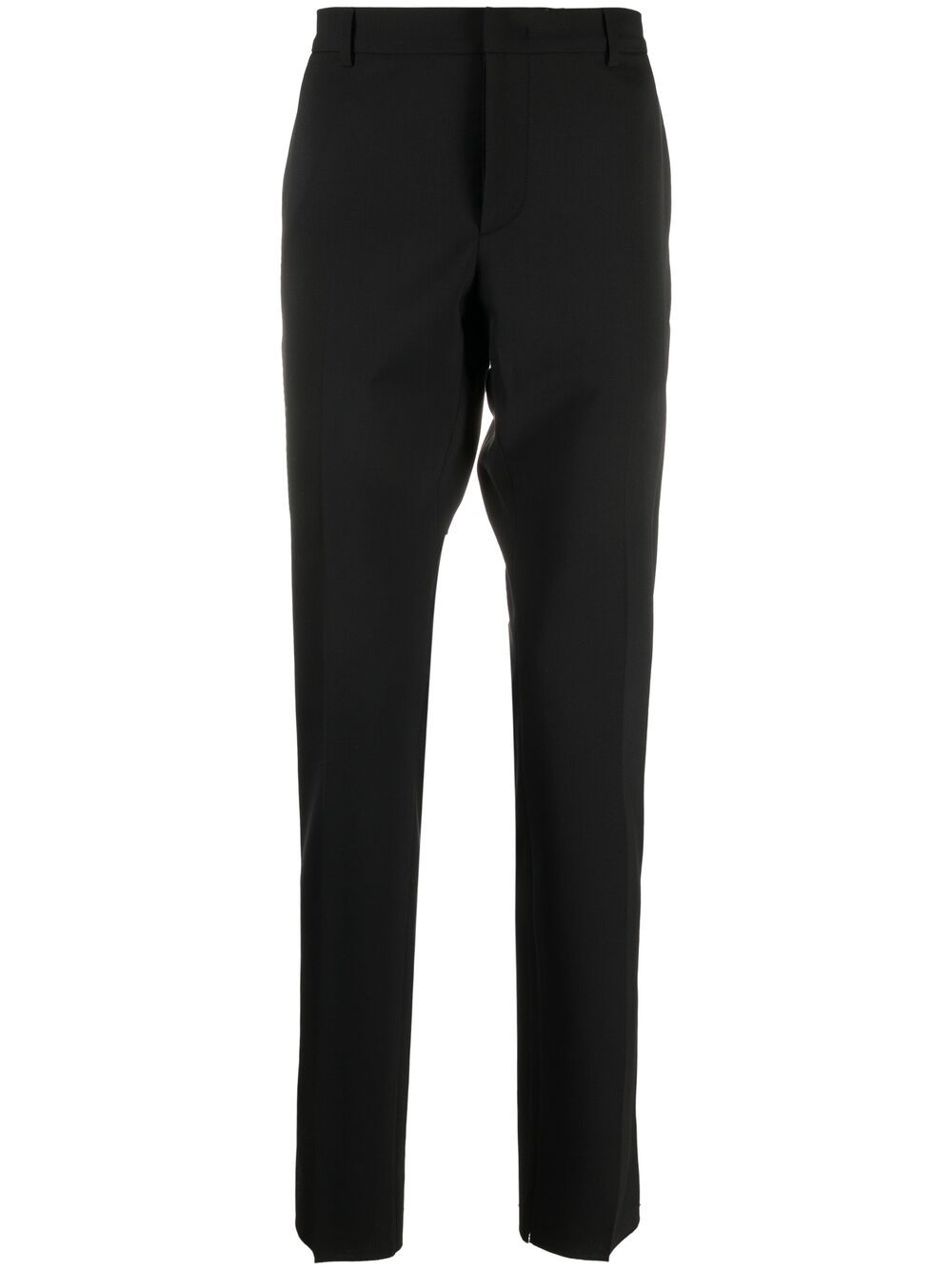 Straight-leg trousers - Black