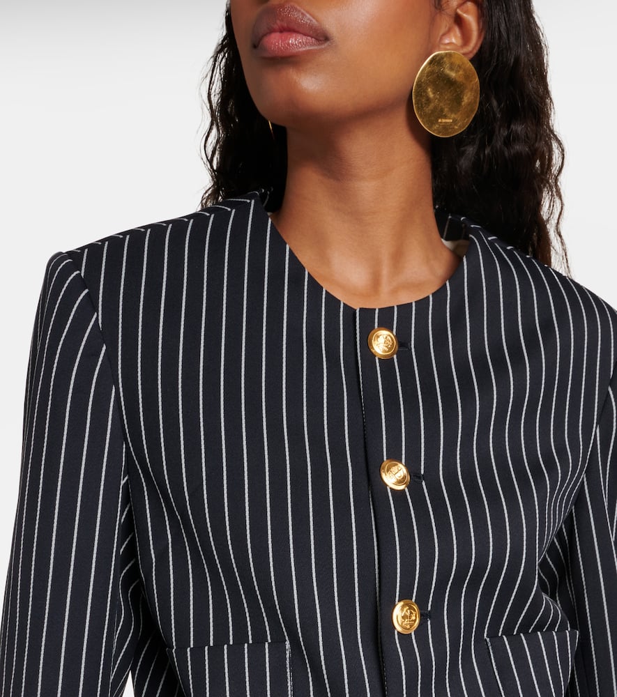 Pinstripe jacket