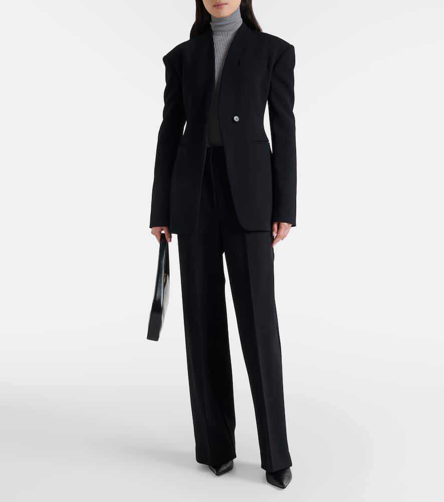 Vetusta crêpe wide-leg pants
