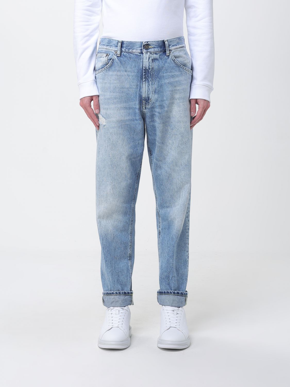 Jeans Men color Blue