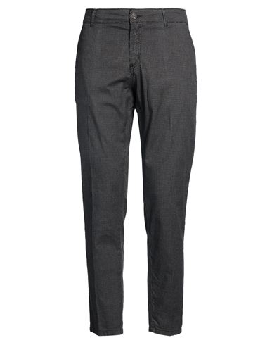 Man Pants Charcoal Size 36 Cotton, Elastane