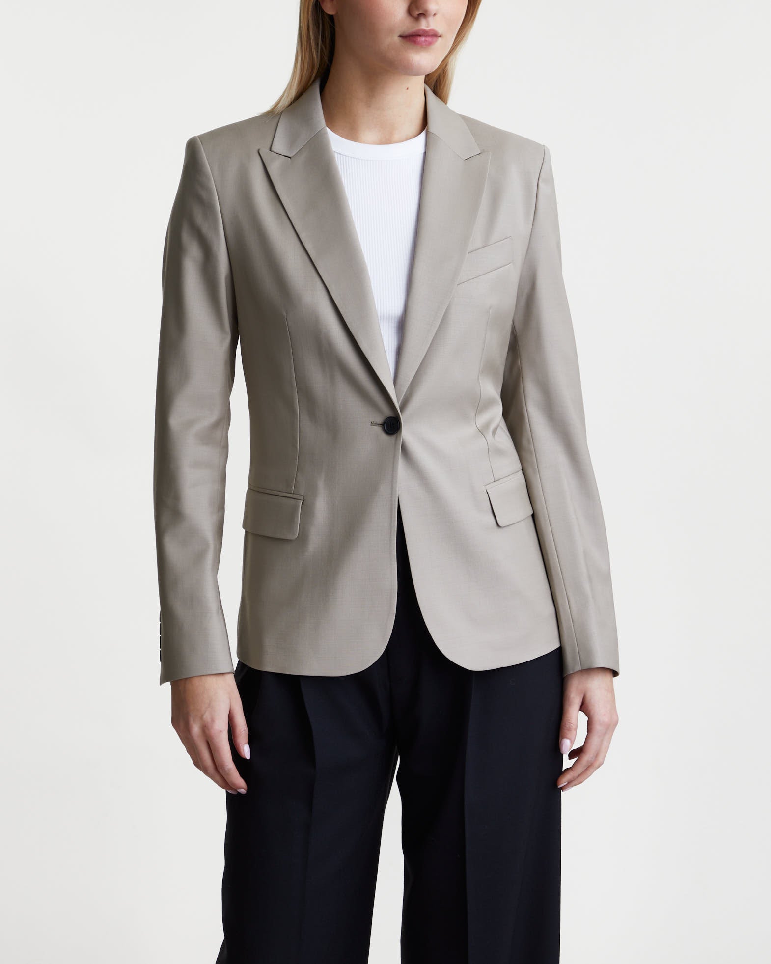 Filippa K Blazer Sasha Cool Wool Desert