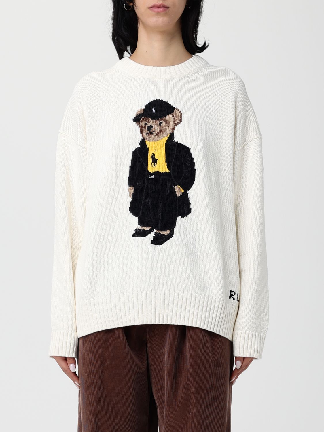 Sweatshirt Woman color White