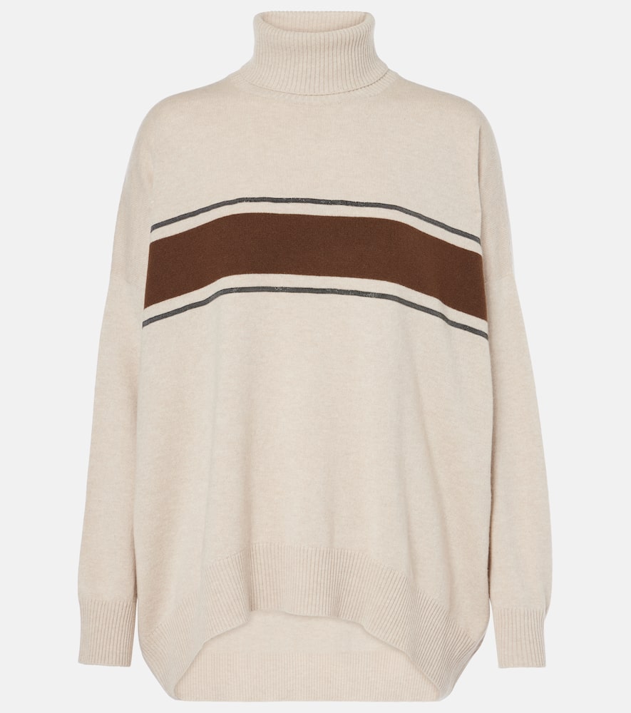Wool, cashmere, and silk sweater