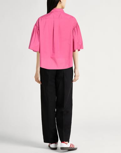 Red Valentino Woman Shirt Fuchsia Size 6 Cotton, Polyester