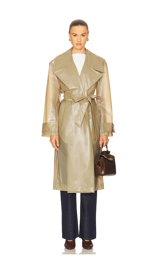 L'Academie by Marianna Layne Trench Coat in Tan. XS. Also in L, M