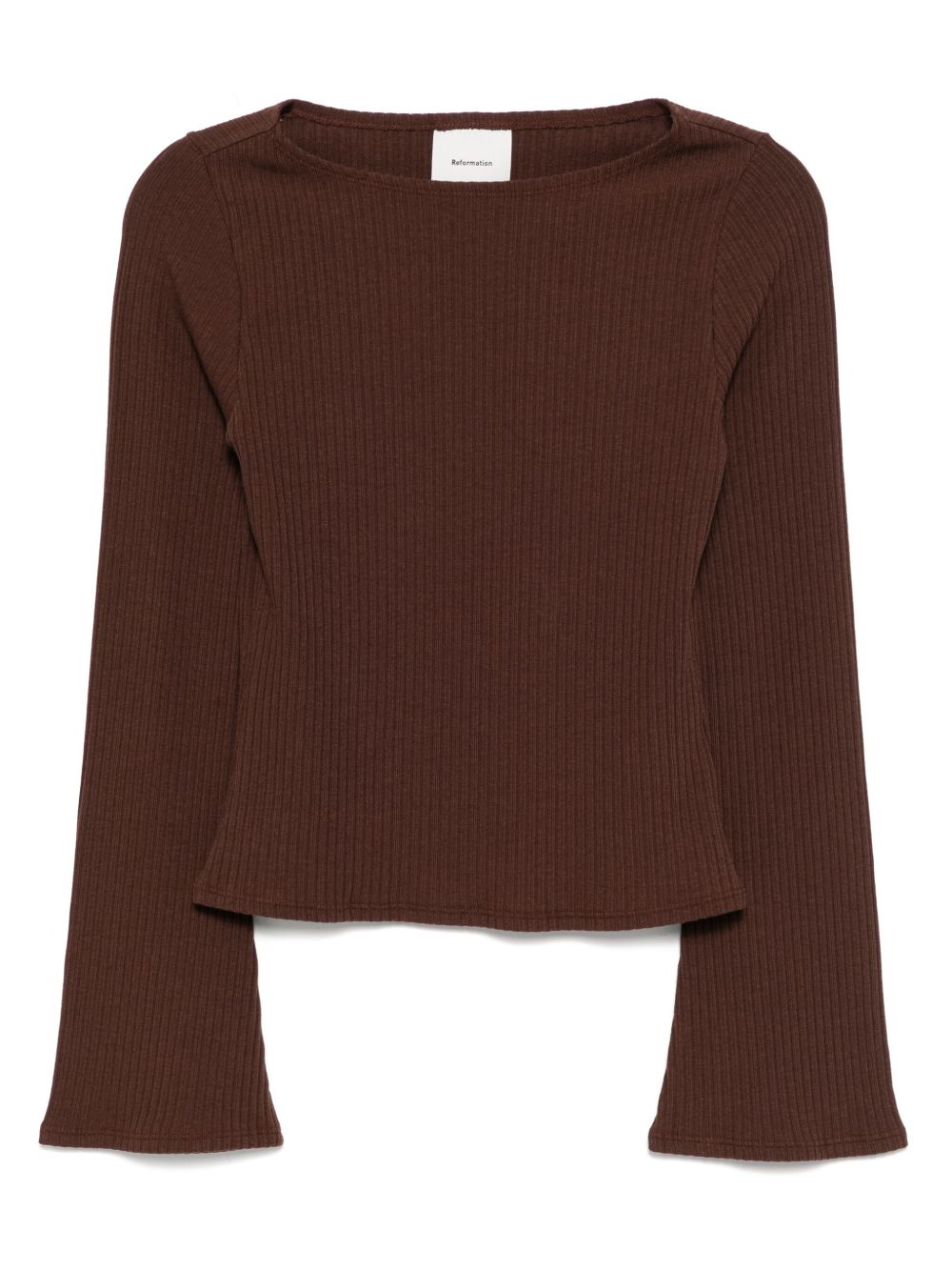 Reformation Millet knit-top - Brown
