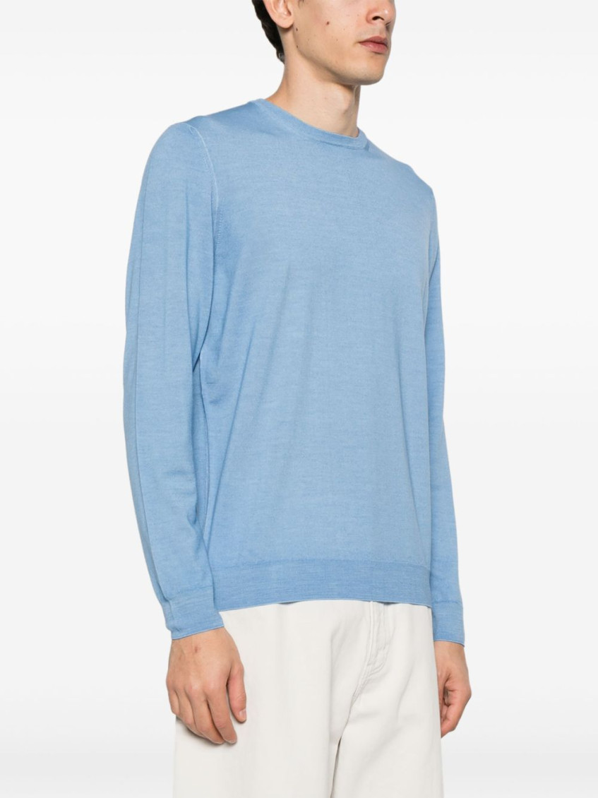 - Wool Sweater With Full Neck