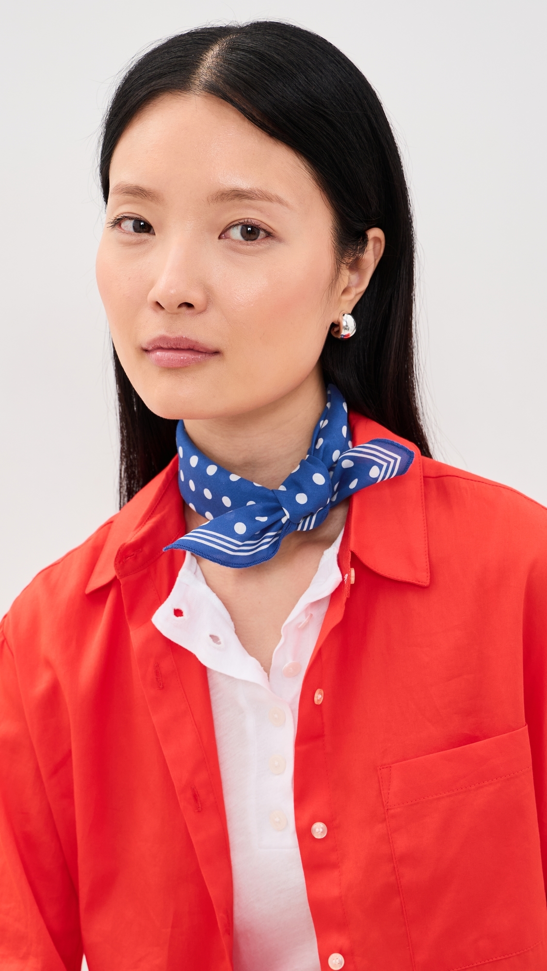 Polka-Dot Bandana Nautique One Size