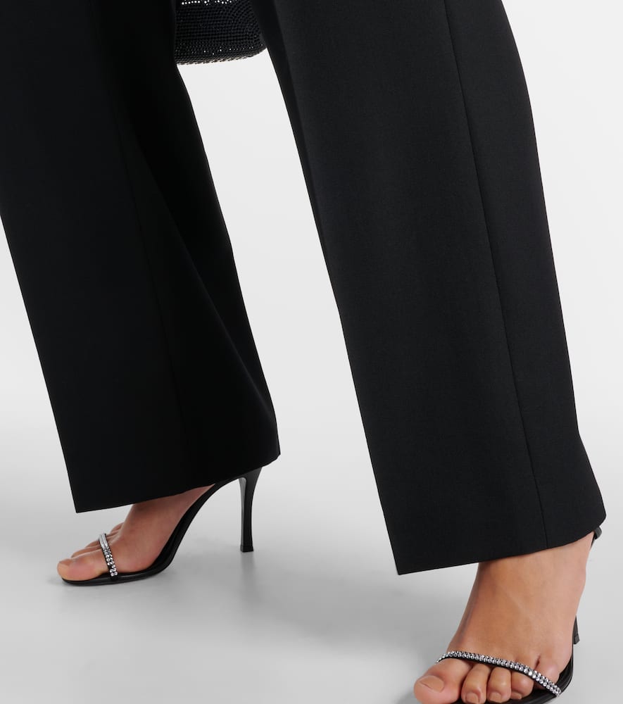 Wool tuxedo pants