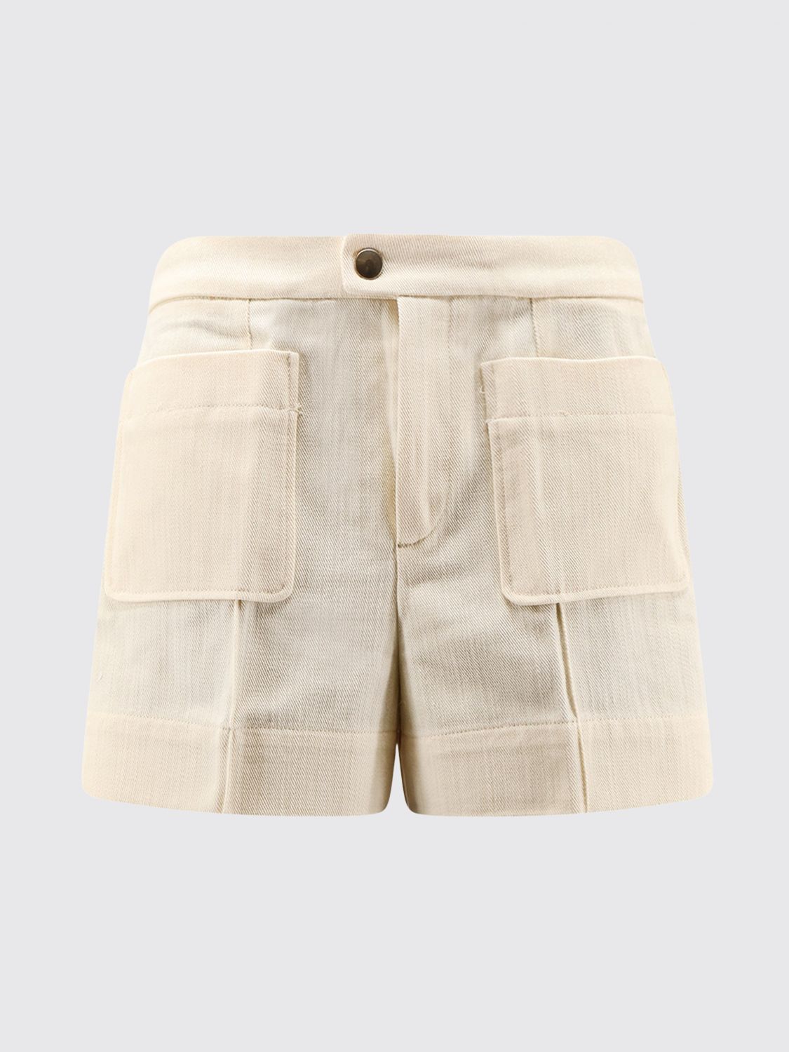 Shorts Woman color Cream