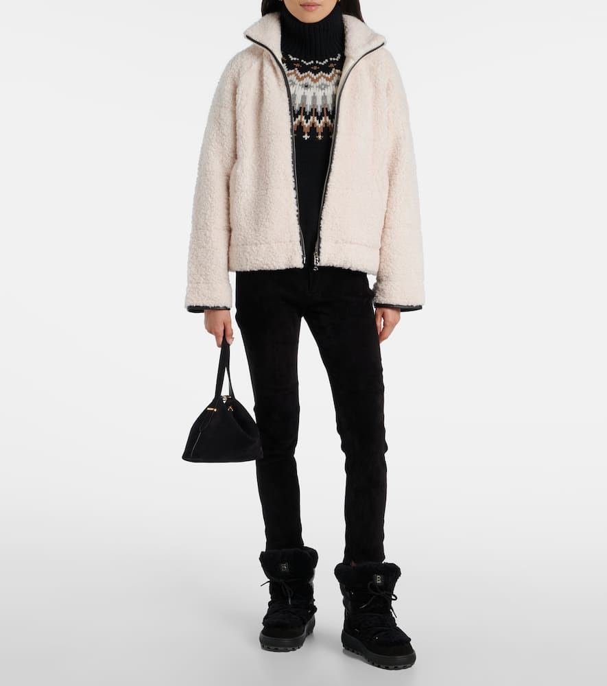 Ingrid jacquard cashmere turtleneck sweater