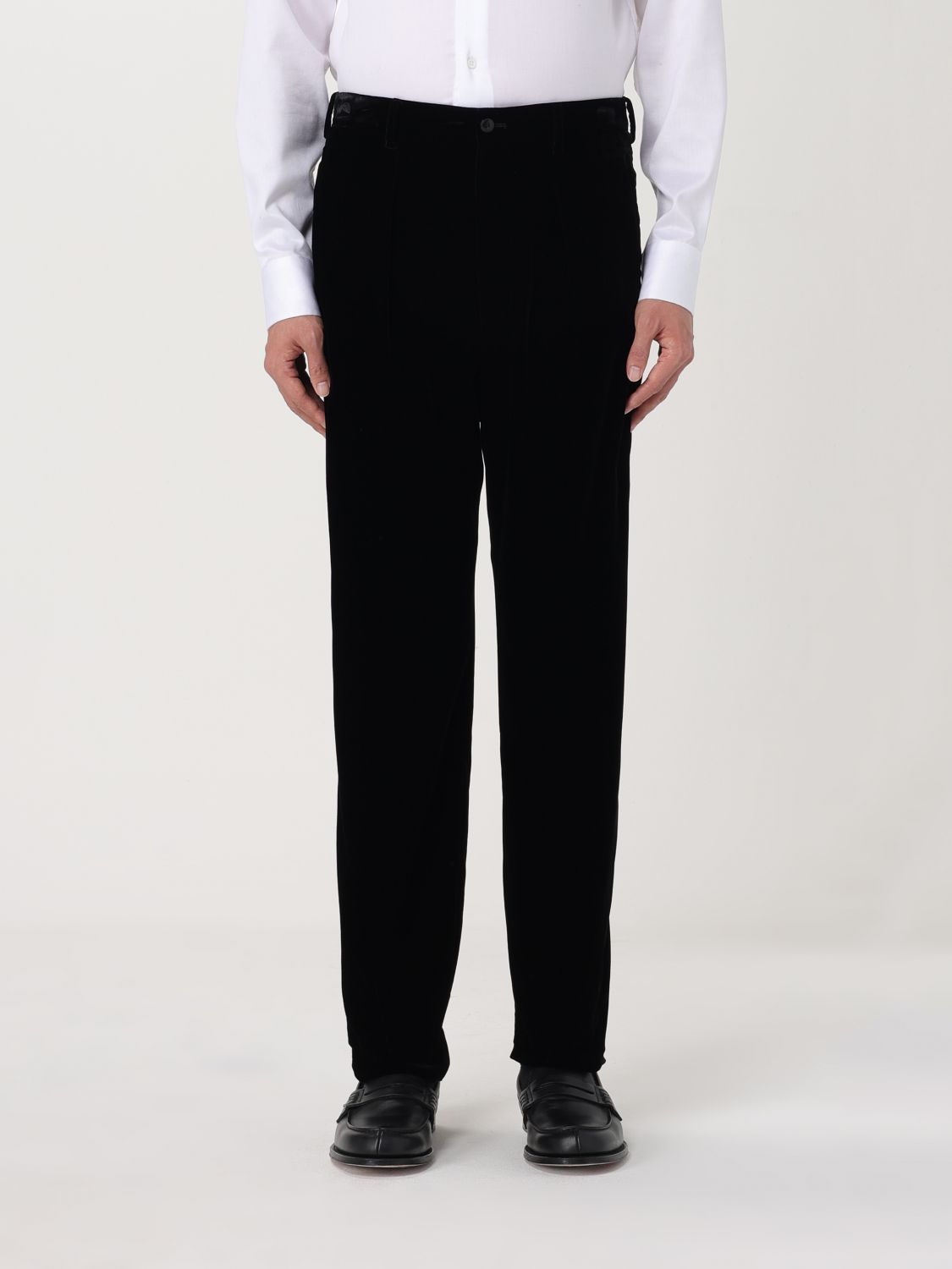 Pants Men color Black