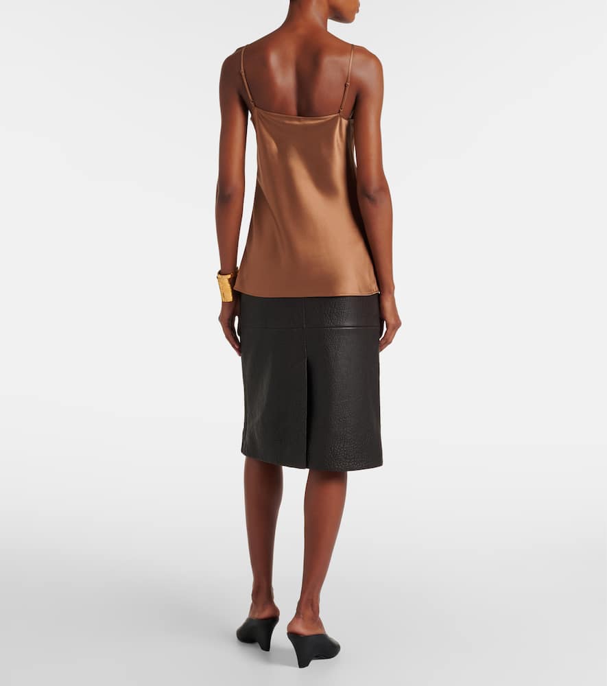Clea silk satin camisole