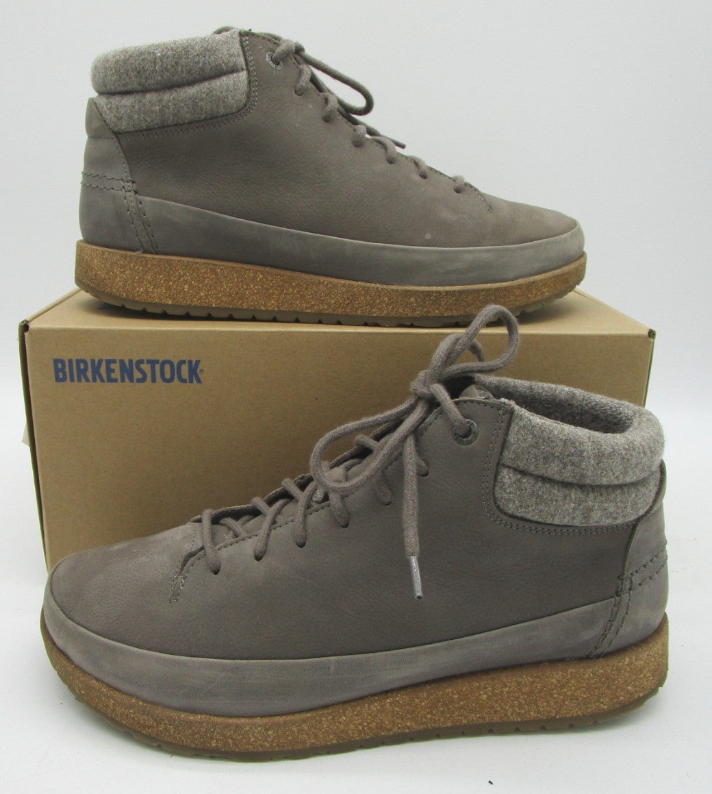 Unisex Honnef High Nubuck Leather Gray Tuape