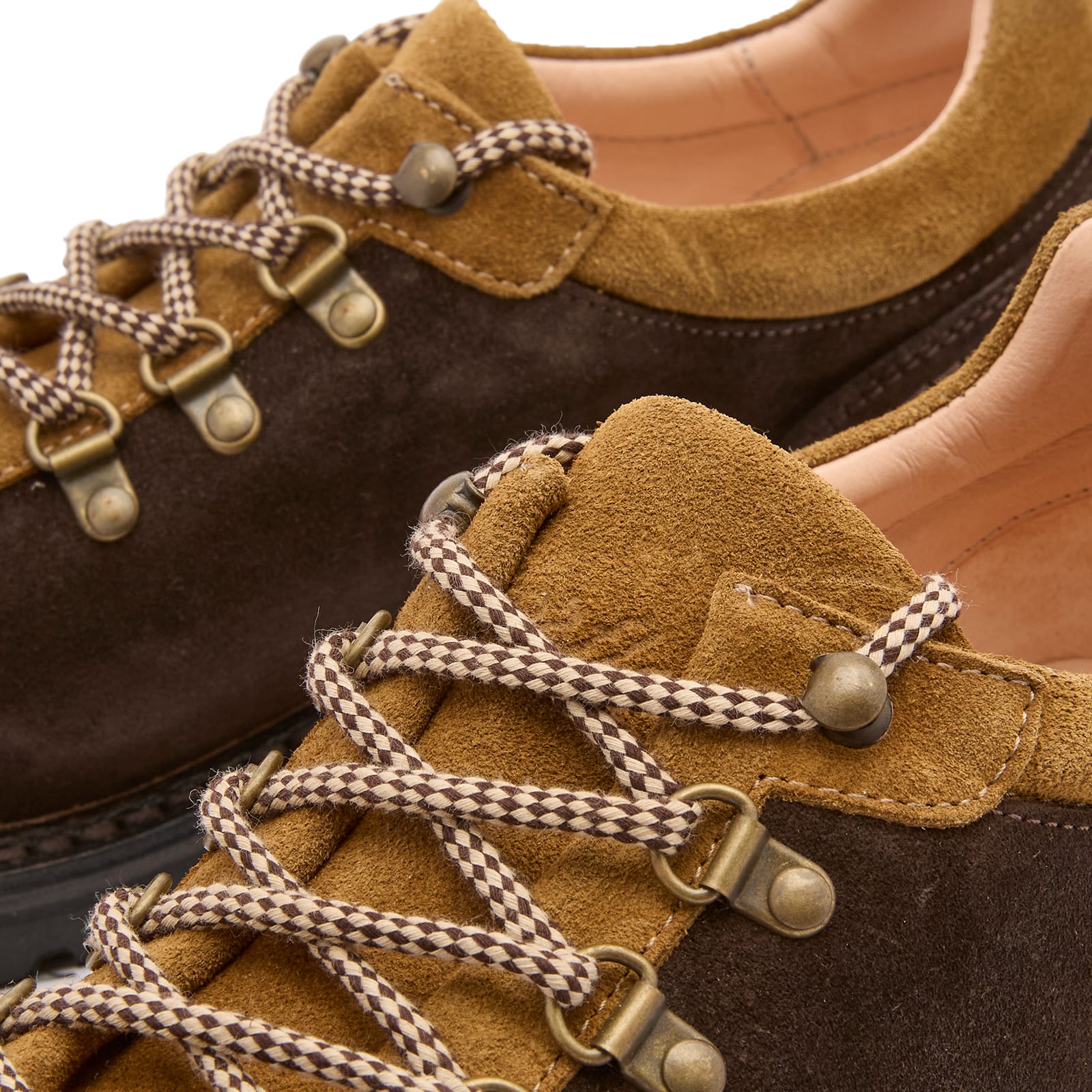 Men's Furflex Suede Shoes Dark Chestnut