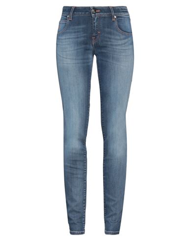 Jacob Cohёn Woman Jeans Blue Size 26 Cotton, Elastomultiester, Elastane