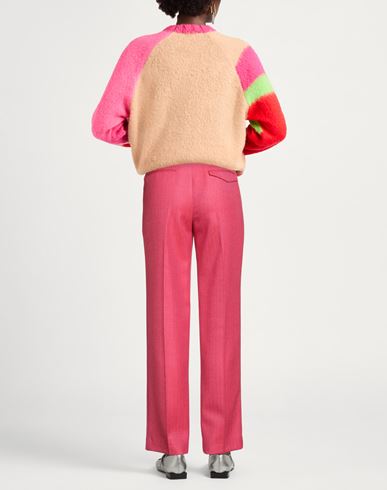 Woman Pants Fuchsia Size 2 Virgin Wool