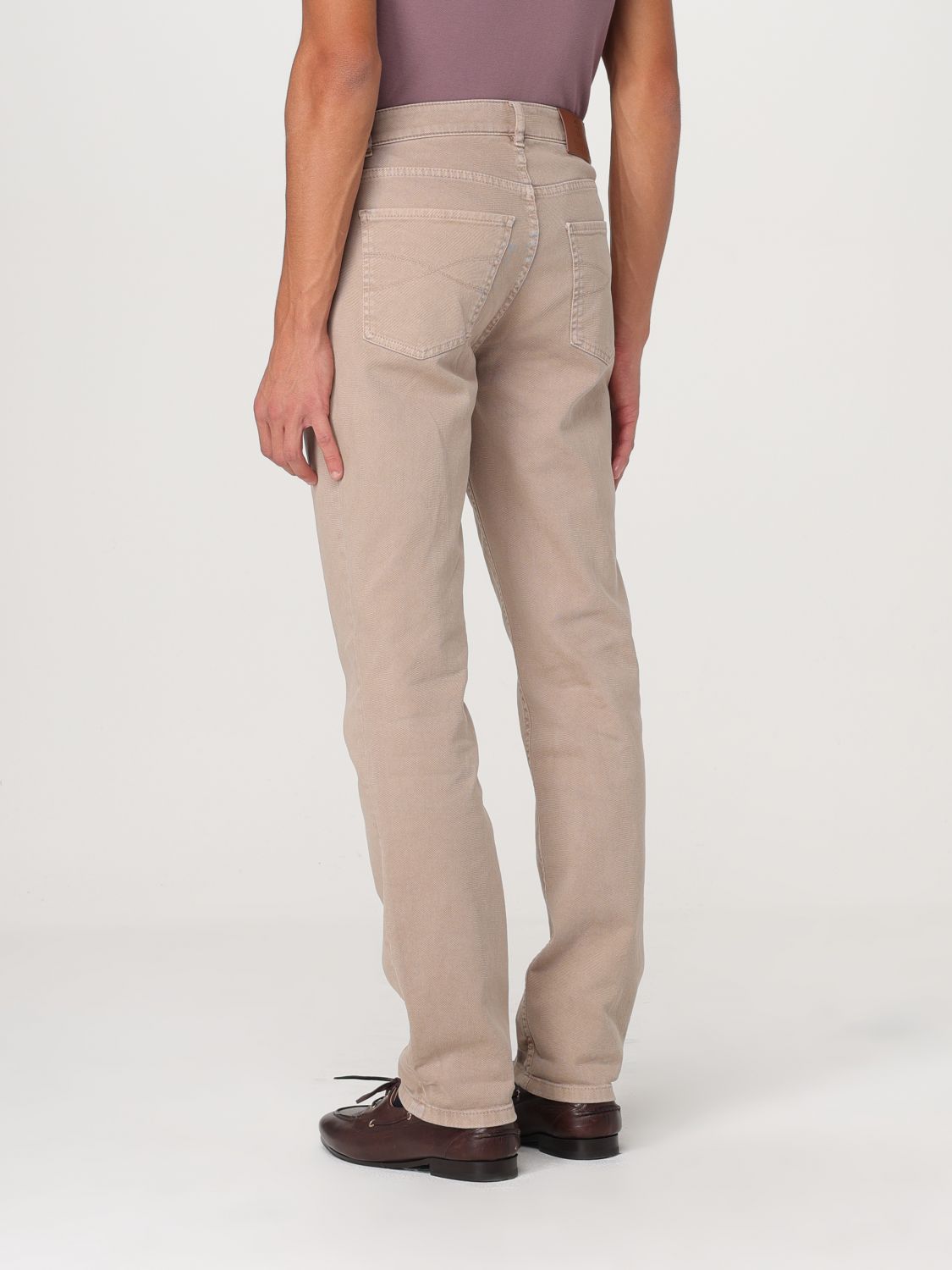 Pants Men color Brown