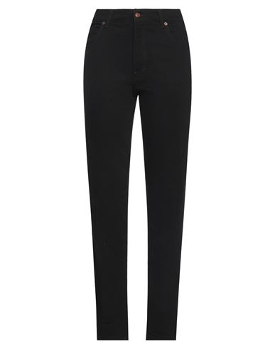 Haikure Woman Jeans Black Size 24 Cotton, Lyocell, Elastomultiester, Elastane