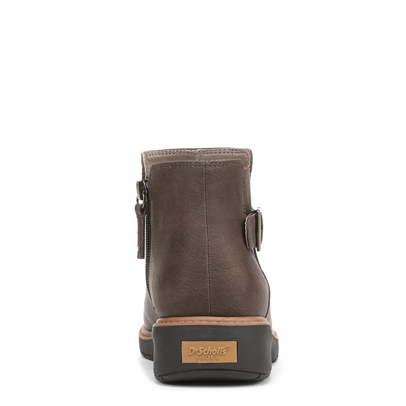 Women's Calm One Ankle Boots (Dark Brown)