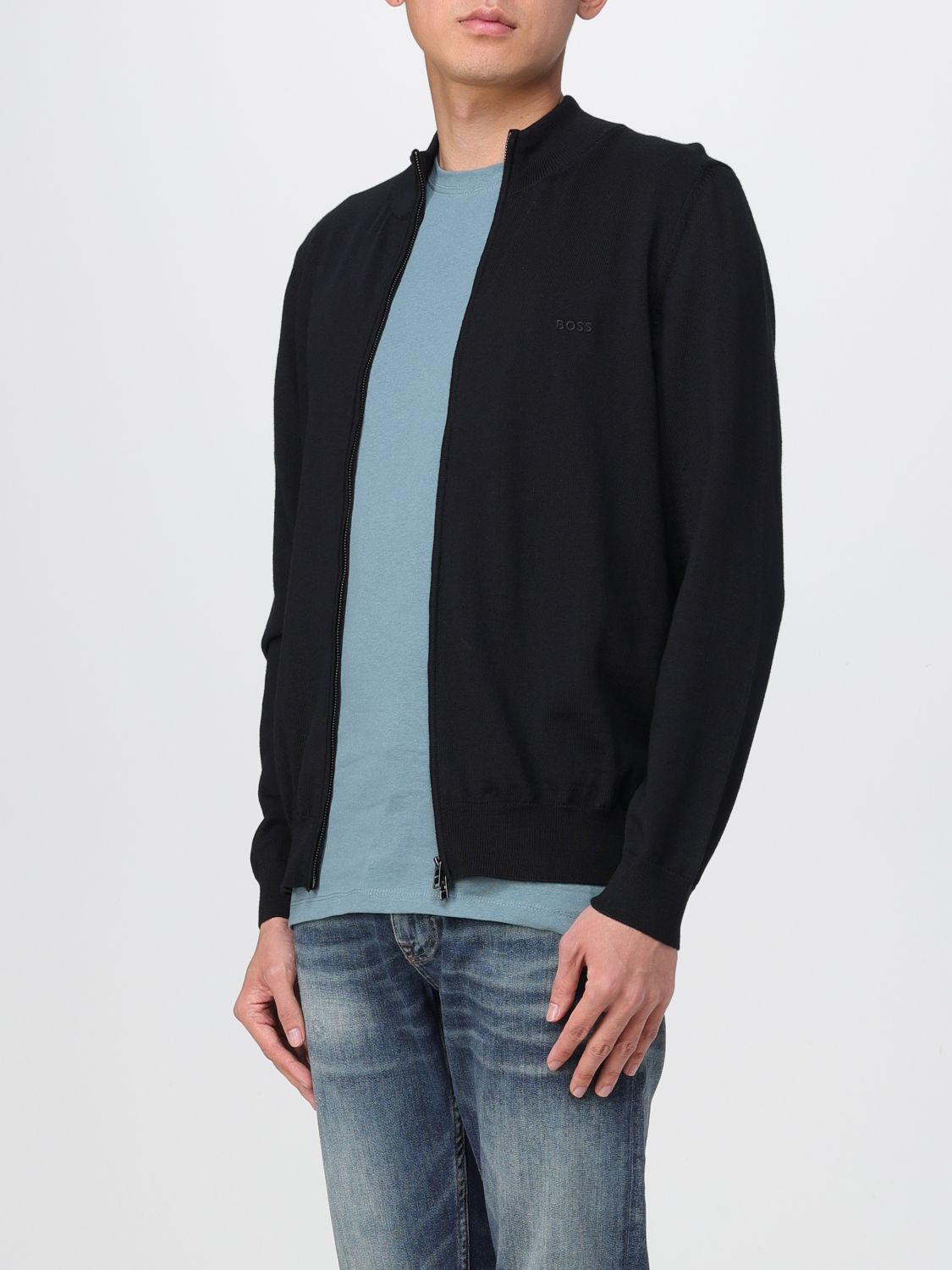 Cardigan Men color Black