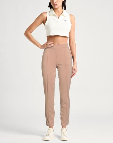 Woman Pants Camel Size XL Viscose, Polyamide, Elastic fibres