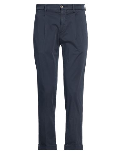 Man Pants Midnight blue Size 31 Cotton, Elastane