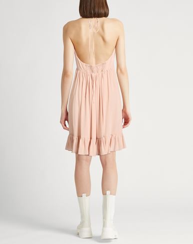 Woman Mini dress Blush Size 6 Silk