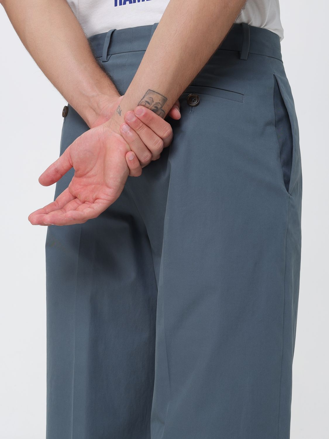 Pants Men color Navy