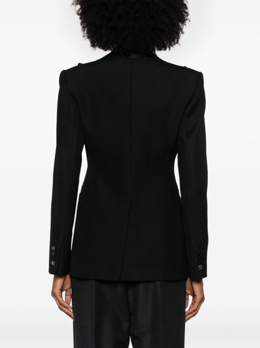 Wool Single-breasted Jacket