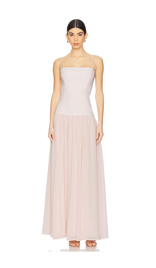 Lovers and Friends x Emma Rose Rebecca Gown in Blush.  XS. Also in M