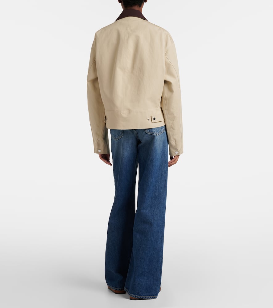 Eva faded wide-leg jeans