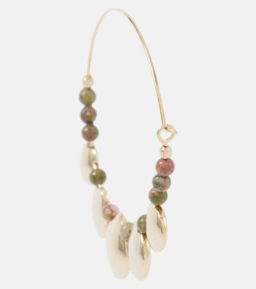 Isabel Marant Adriel beaded hoop earrings