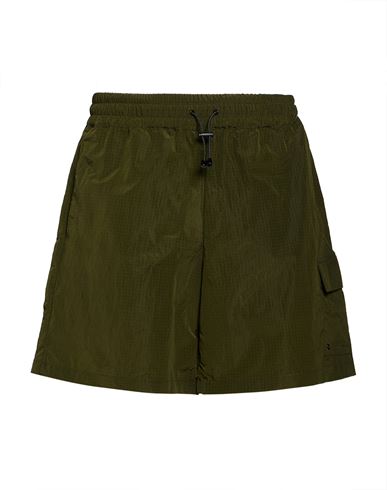 Man Shorts & Bermuda Shorts Military green Size L Nylon