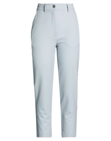 Momoní Woman Pants Light blue Size 6 Virgin Wool, Elastane