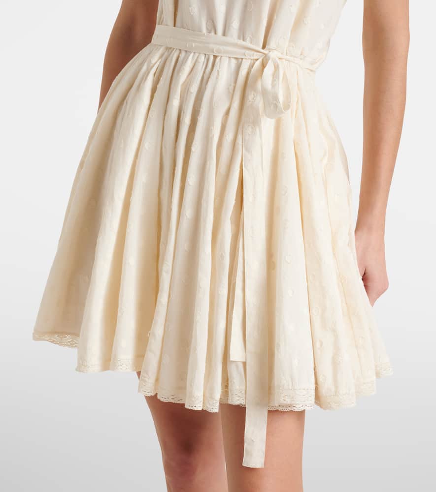 Ulla Johnson Beatriz cotton dobby minidress