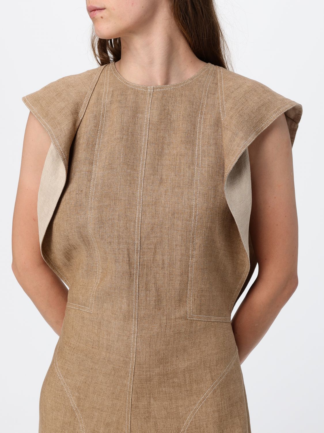 Dress Woman color Hazel