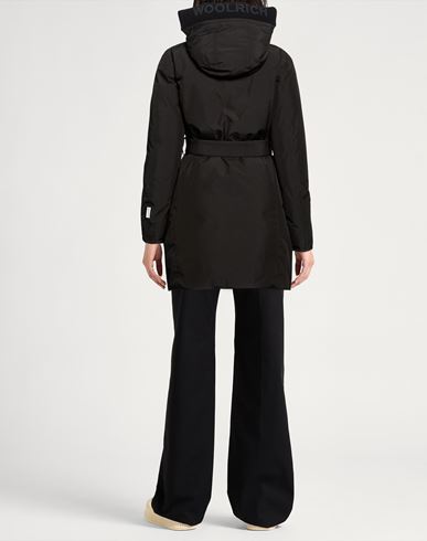 Woman Coat Black Size S Polyester, Wool, Polyamide