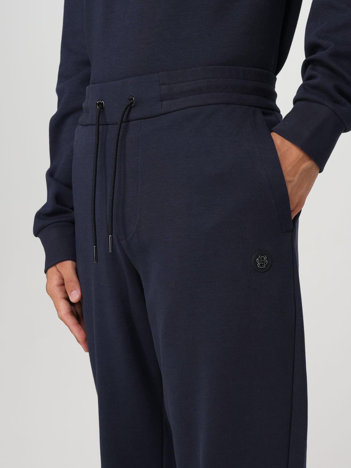 Pants Men color Blue