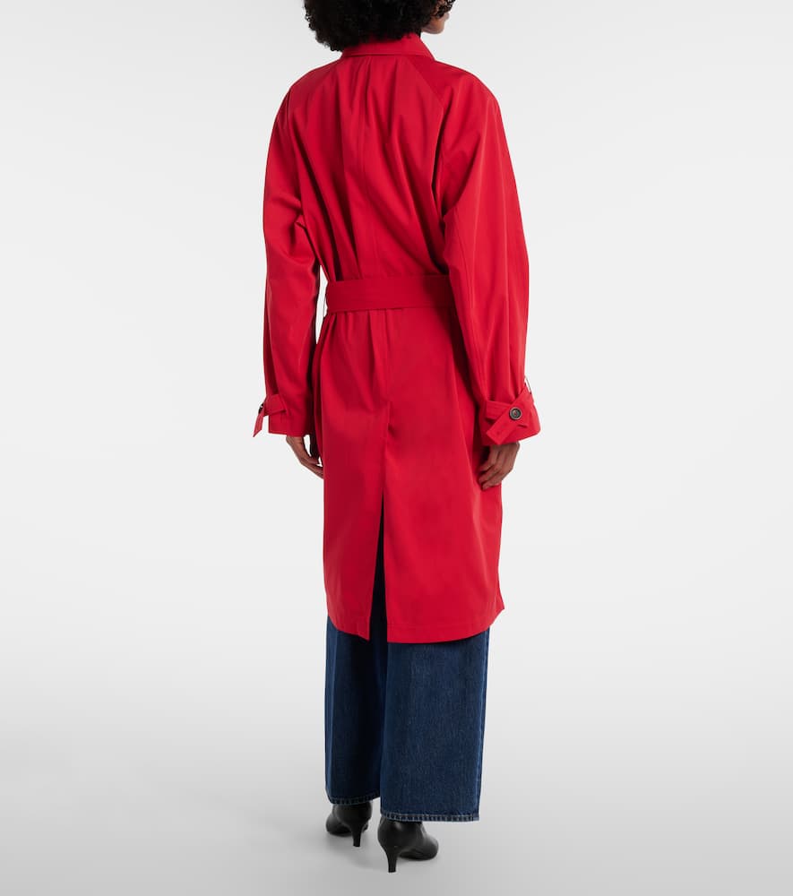 Cotton trench coat
