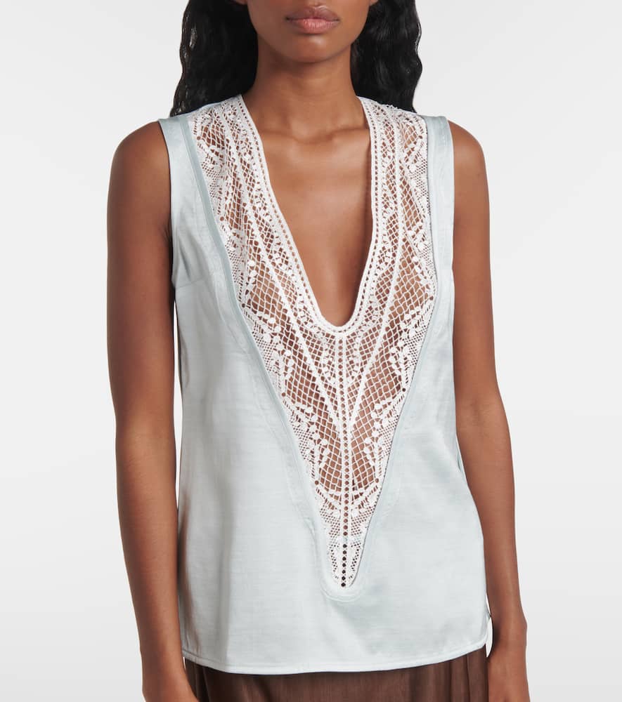 Open-knit top
