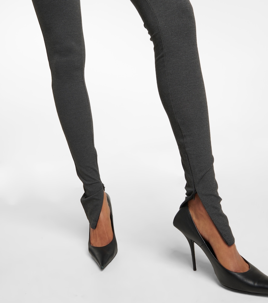 High-rise skinny pants