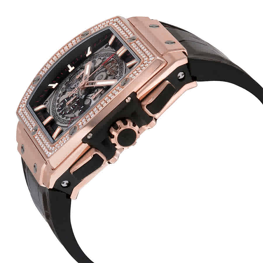 Spirit of Big Bang 18kt King Gold Diamond Mens Watch 601.OX.0183.LR.1104