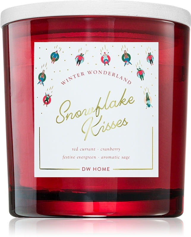 DW Home Winter Wonderland Snowflake Kisses 510 g — Scented Candle