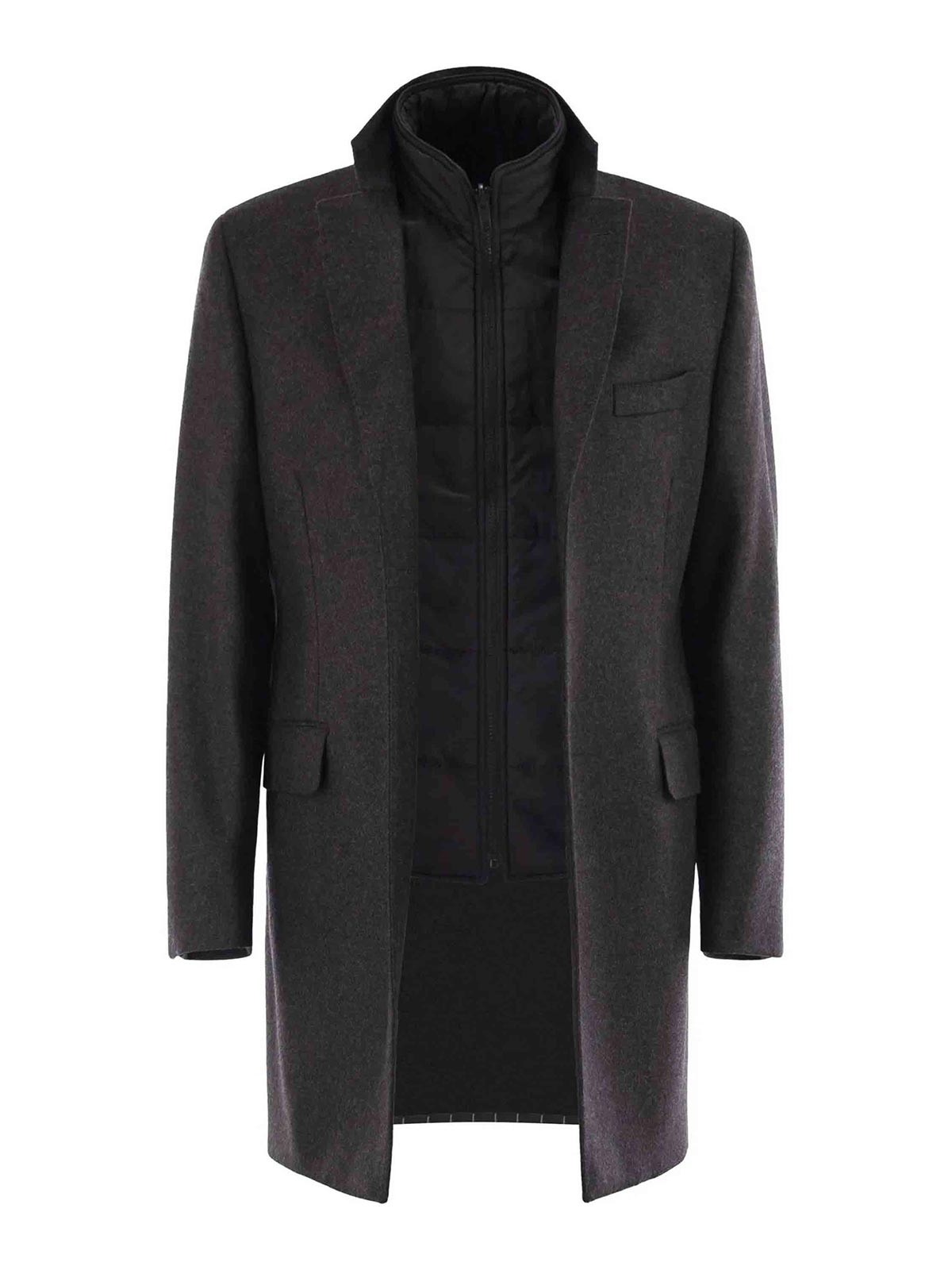 Double -breasted coat