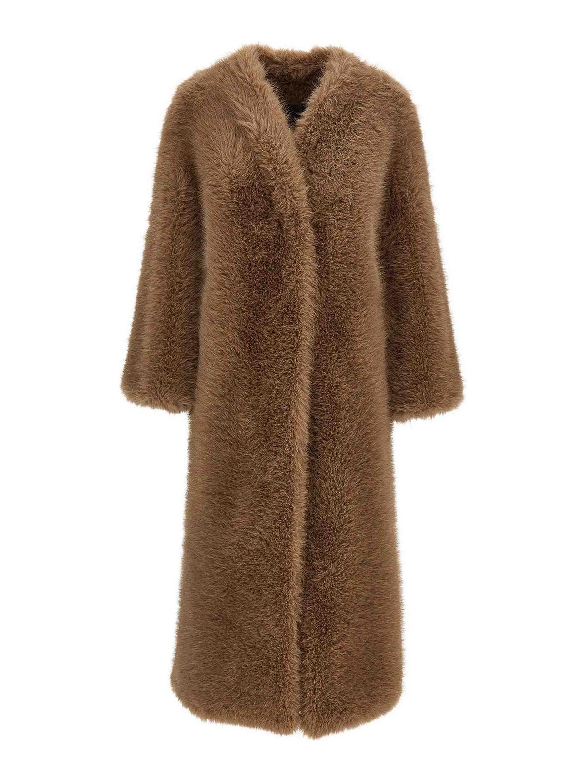 Biscuit Ecofur Coat