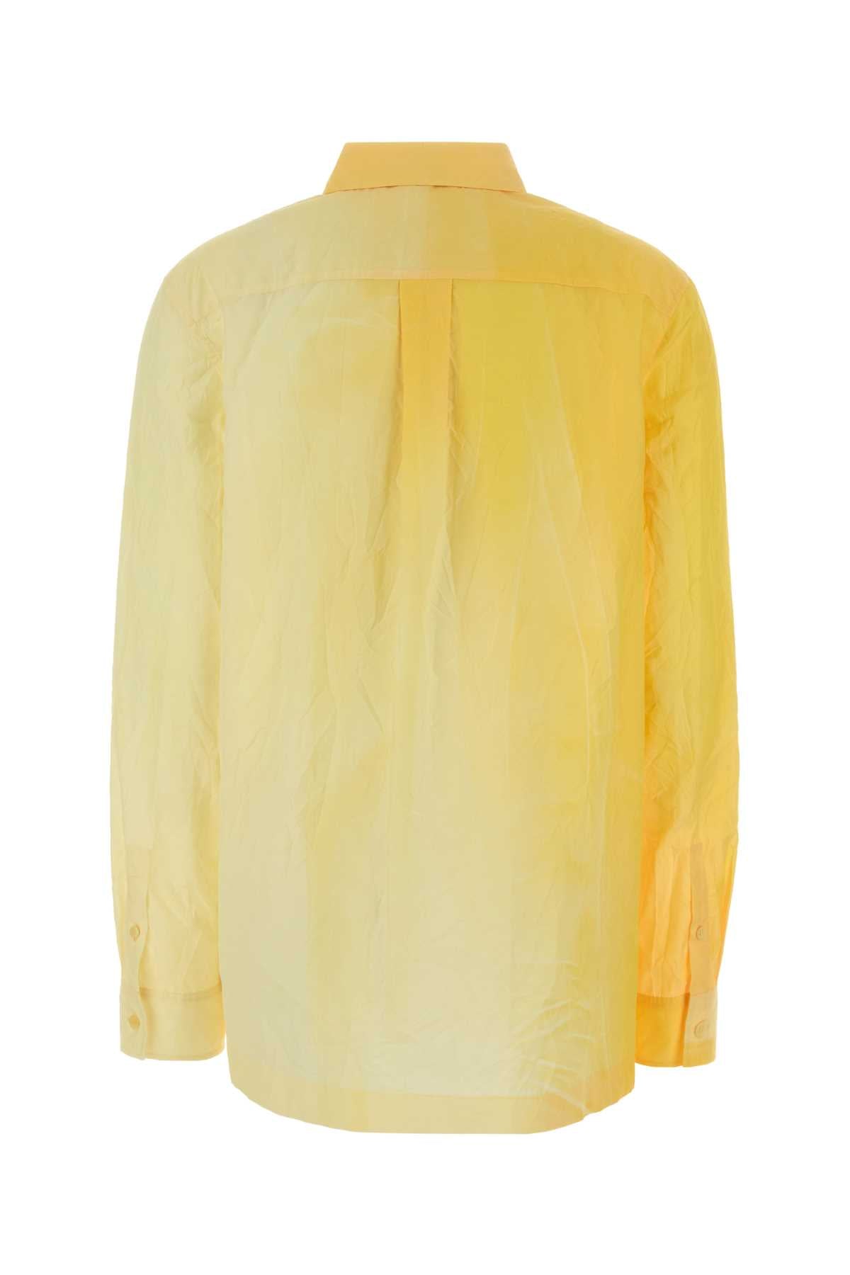 Loewe Yellow Cotton Blend Shirt