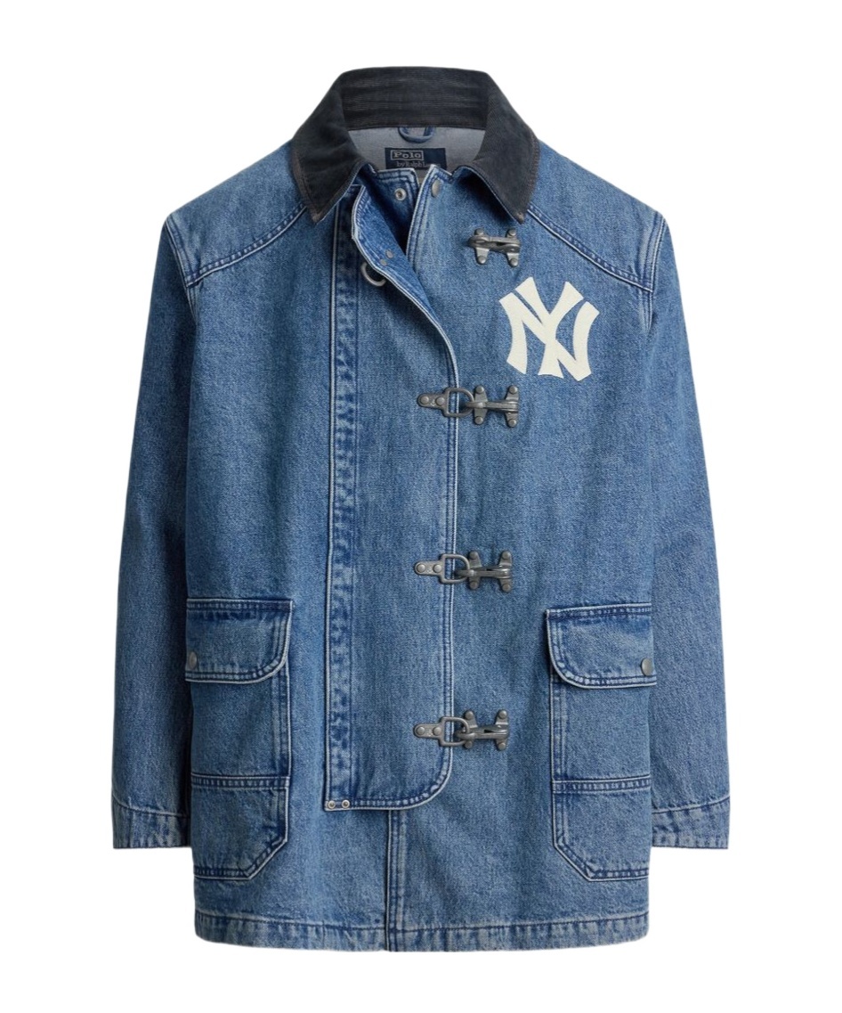 Logo Print Denim Jacket