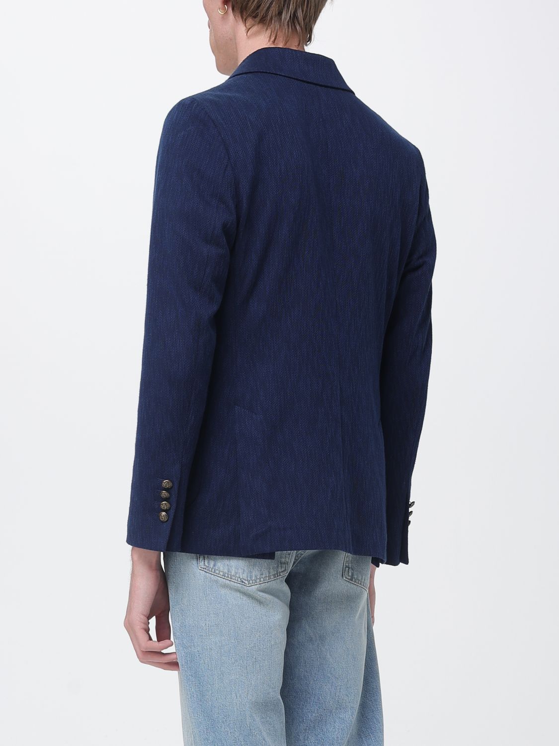 Jacket Men color Blue